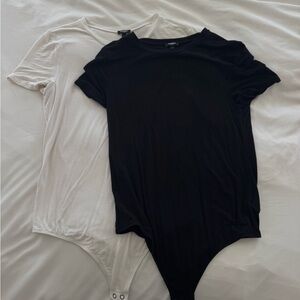 Express Black and White Bodysuits